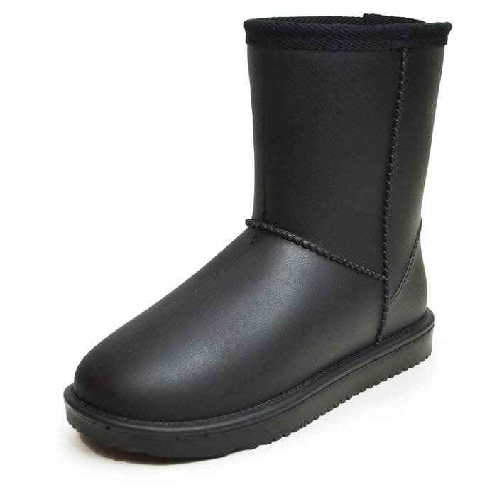 【在庫処分】新品■23.5cm 晴雨兼用 レインブーツ 防水 防寒 裏ボア レディース 長靴 ウィンター スノーブーツ 保温 防滑 雨 雪かき 除雪拍卖