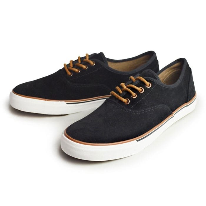 新品◆訳あり【27.5cm】メンズ きれいめ カジュアル デッキシューズ 軽量 バイカラー スニーカー 紐靴 クッション スエード【エコ配送】拍卖