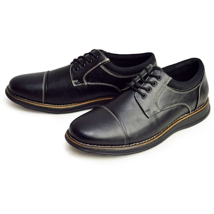 新品■25cm フォーマル スニーカー 軽量 防水 メンズ カジュアルシューズ コンフォート ビジネス ストレートチップ 紳士靴【エコ配送】拍卖