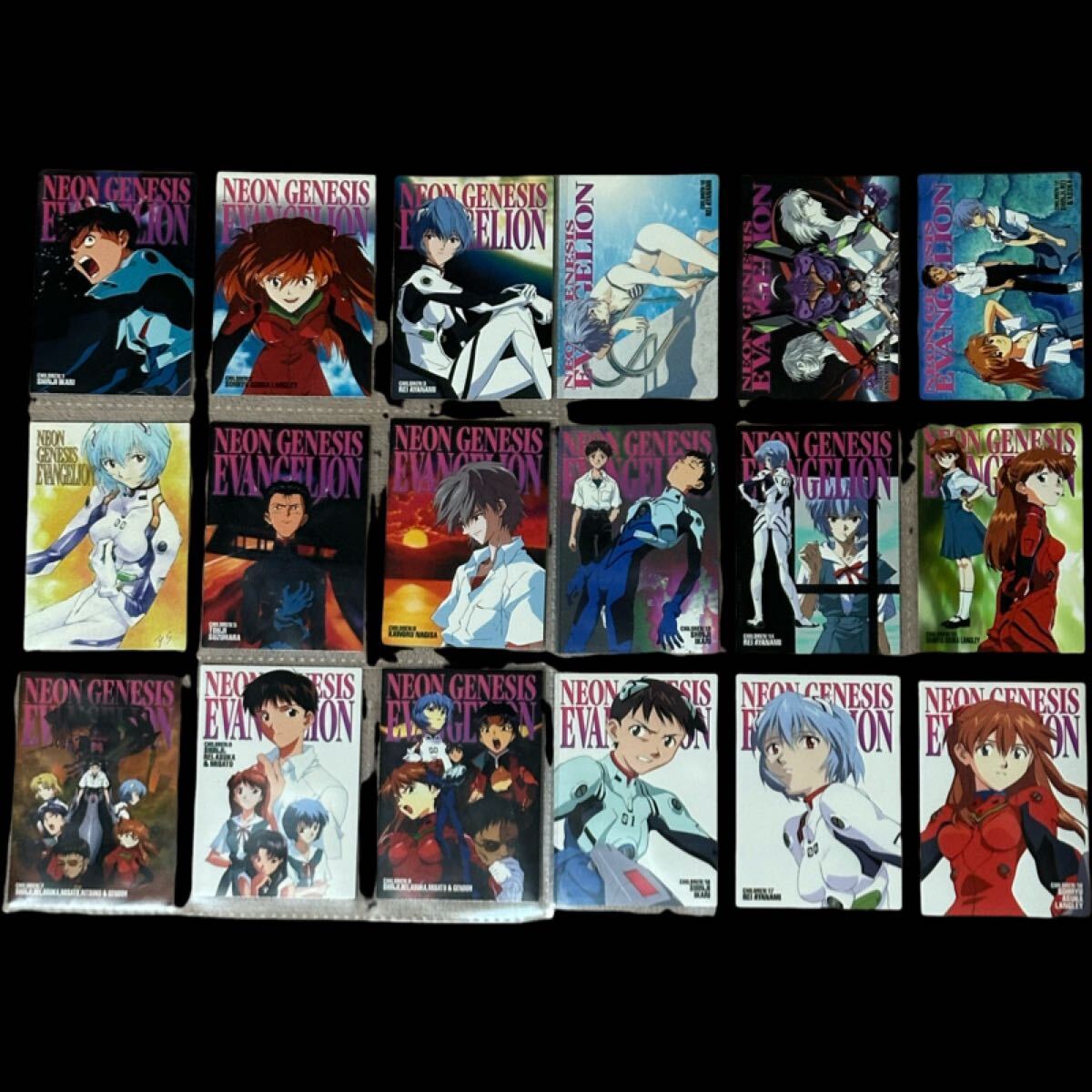 新世紀エヴァンゲリオン BANDAI カードダスマスターズ 第四集 99種の内の90種 全て初版拍卖