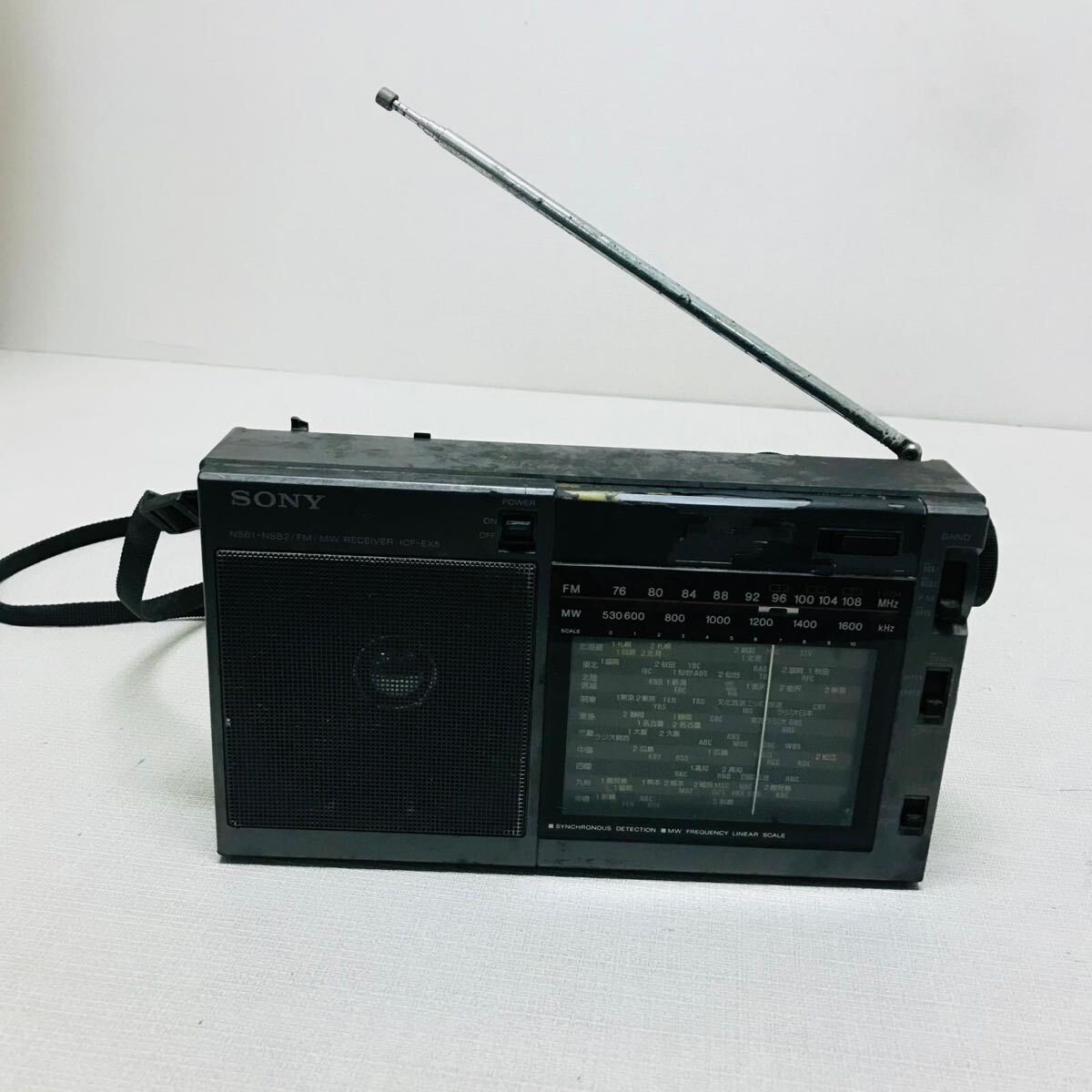 SONY ソニー ラジオ ICF-EX5 動作確認済み 中古品拍卖