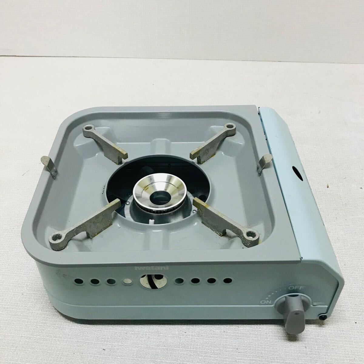 イワタニ Iwatani カセットコンロ カセットフー アウトドア ガスコンロ カセットコンロミニ MMSー1 動作確認済み 中古品拍卖
