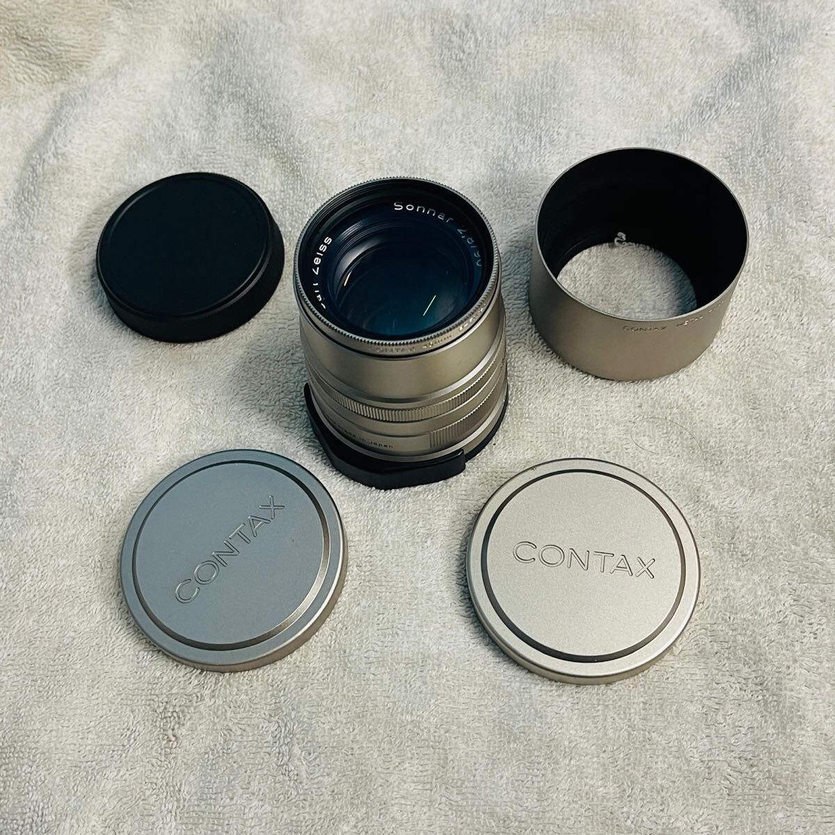 CONTAX コンタックス Carl Zeiss カールツァイス Sonnar 2.8/90 T* レンジファインダー カメラ レンズ 動作品拍卖