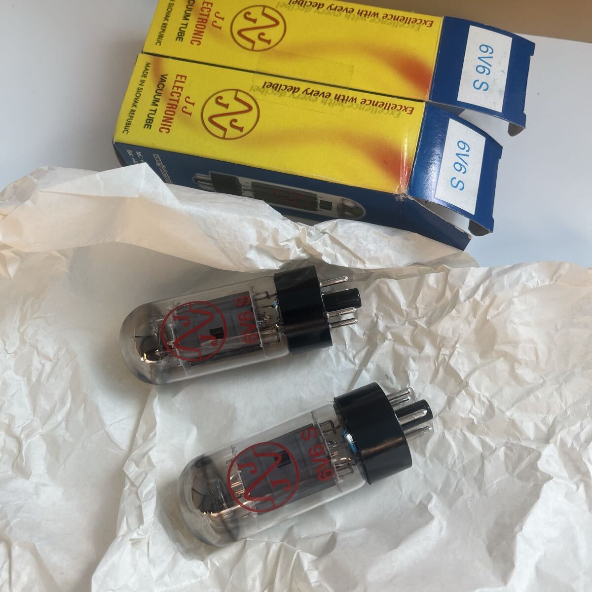 新品6V6S マッチドペアJJ製 2本セット拍卖