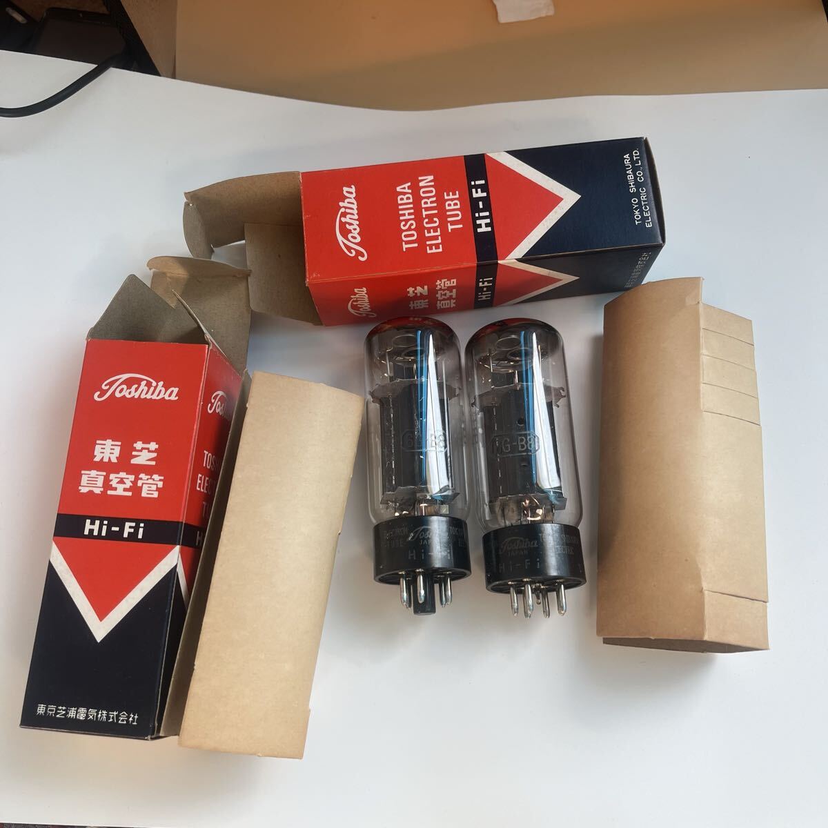 6G-B8 HiFi(東芝)未使用経年品 2本セット 拍卖