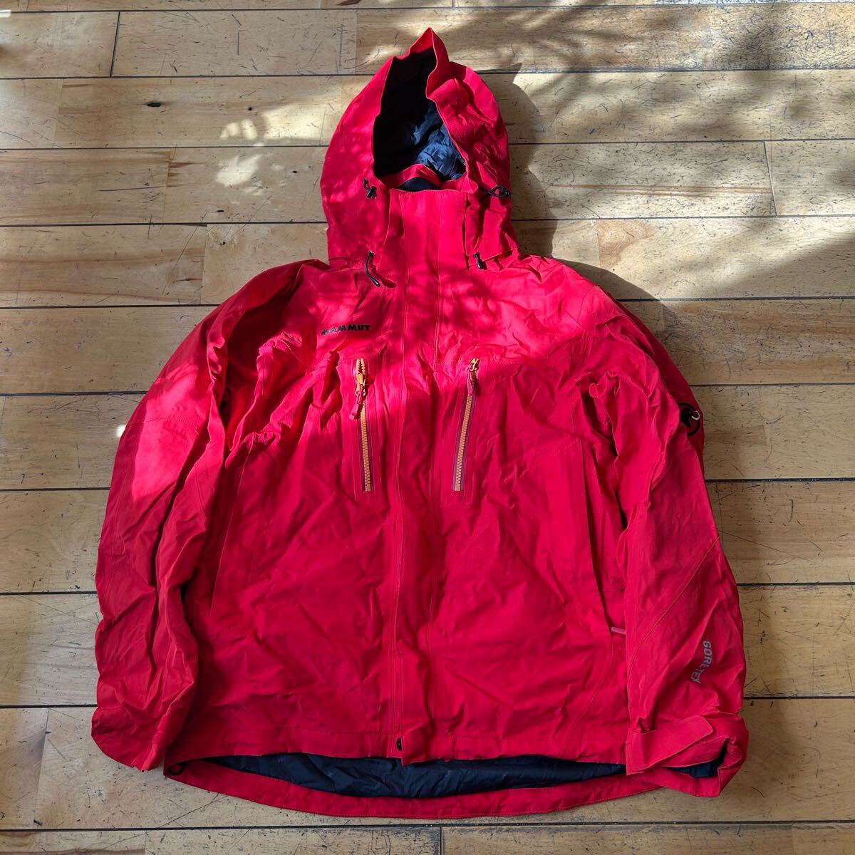 ★MAMMUT/マムート/ナイロンジャケット/ゴアテックス/アウトドア/レジャー/ロゴ/メンズ/Mサイズ拍卖