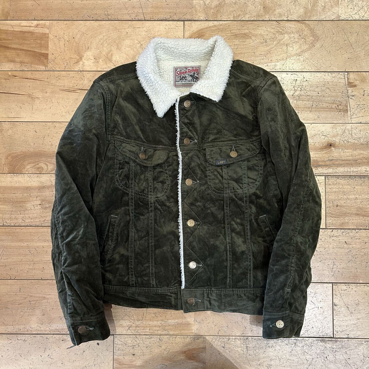 ★Lee/リー/ストームライダー/ボアジャケット/コーデュロイ/アメカジ/メンズ/Sサイズ拍卖