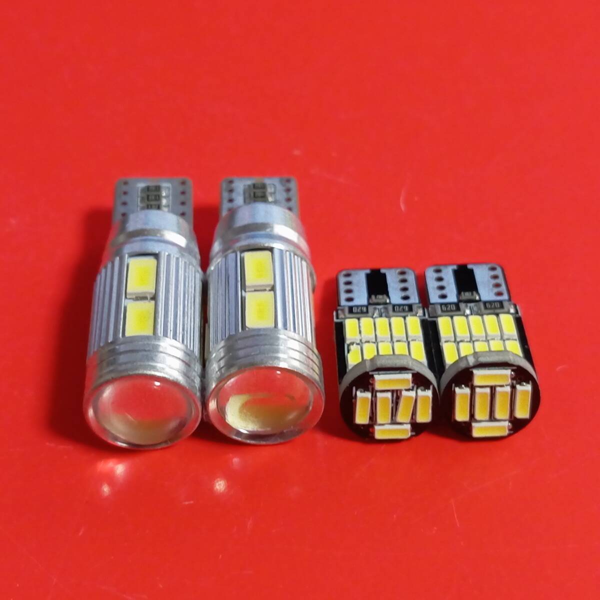 AHR20系 エスティマ ハイブリッド 爆光!バックランプ スモール ポジション球 T10 T16 LED 4点セット ホワイト /10/26拍卖