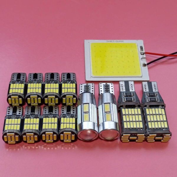 M900A/M910A ルーミー タンク 爆光! T10 LED ルームランプ スモール バックランプ ナンバー灯 13個セット ホワイト トヨタ /45/10/26/c48拍卖