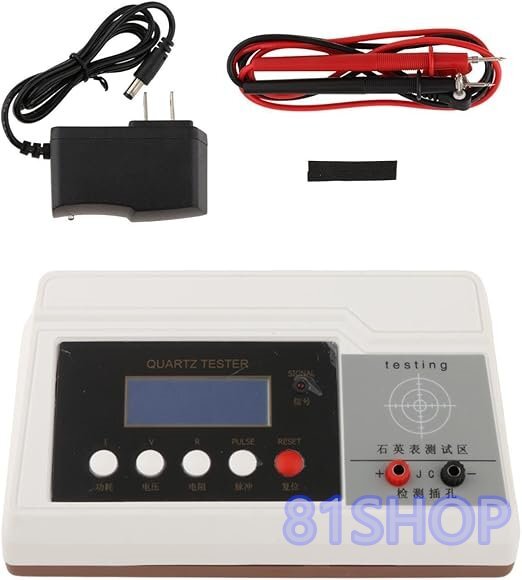 「81SHOP」クォーツ時計電圧テスター、測定ツール時計修理ツール、アナライザークォーツ時計消費電力テスター時計職人用拍卖