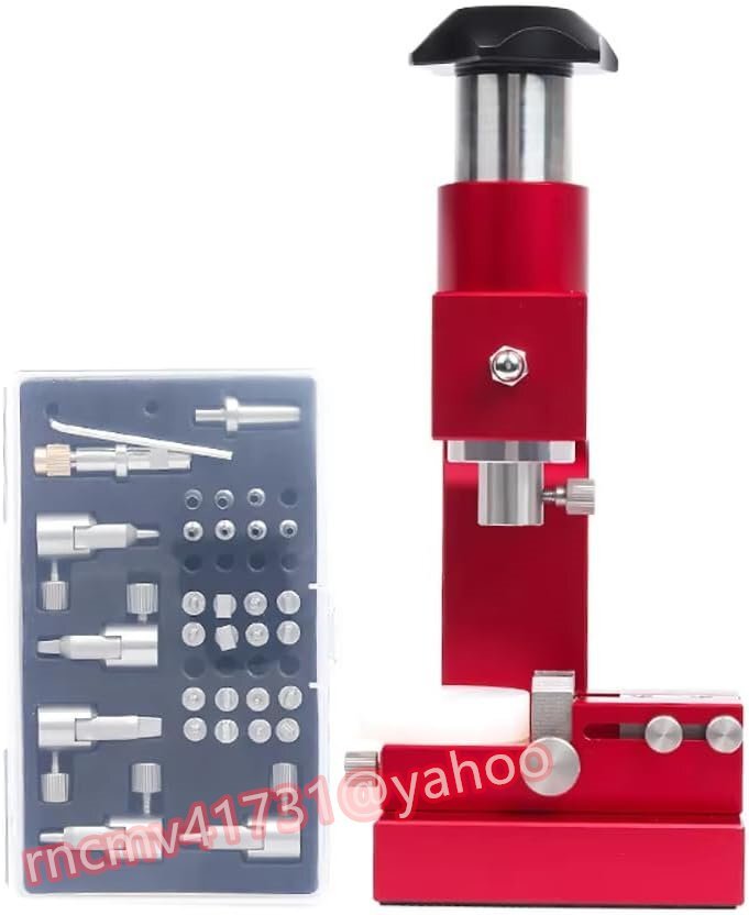 「81SHOP」省力ベルトと時計ストラップ 12種類の仕様のパンチャーで、さまざまな厚さと素材のパンチングニーズに対応 (赤)拍卖