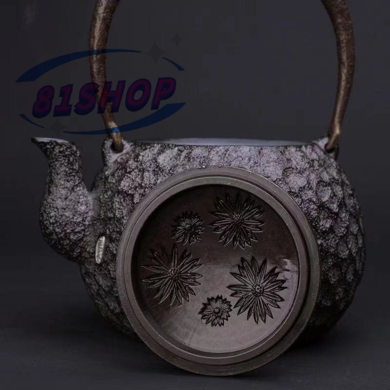 「81SHOP」茶道具★鉄瓶★鉄器 鉄やかん 鉄びん 鉄分補給 ティー用品 煮茶壷 ★1.0L拍卖