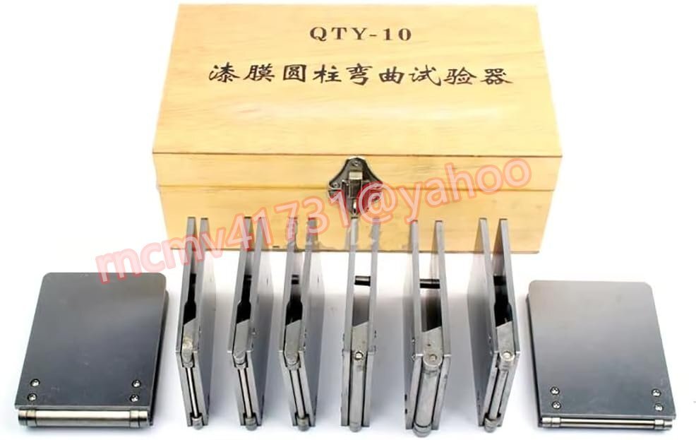 「81SHOP」 QTY-10A 塗膜ひび割れ検出用円筒曲げ試験機拍卖