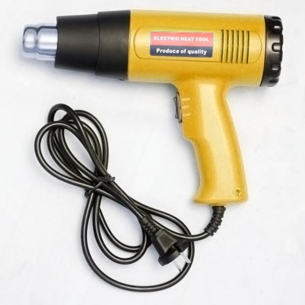 1300Wホットガン ヒートガン アタッチメント付 強弱切替機能付 剥離作業拍卖