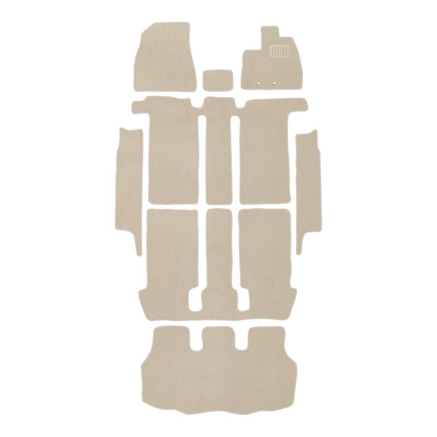 80系 ヴォクシー ノア エスクァイア フロアマット ZWR80 ハイブリッド車 7人乗り 8点セット トヨタ ベージュ拍卖