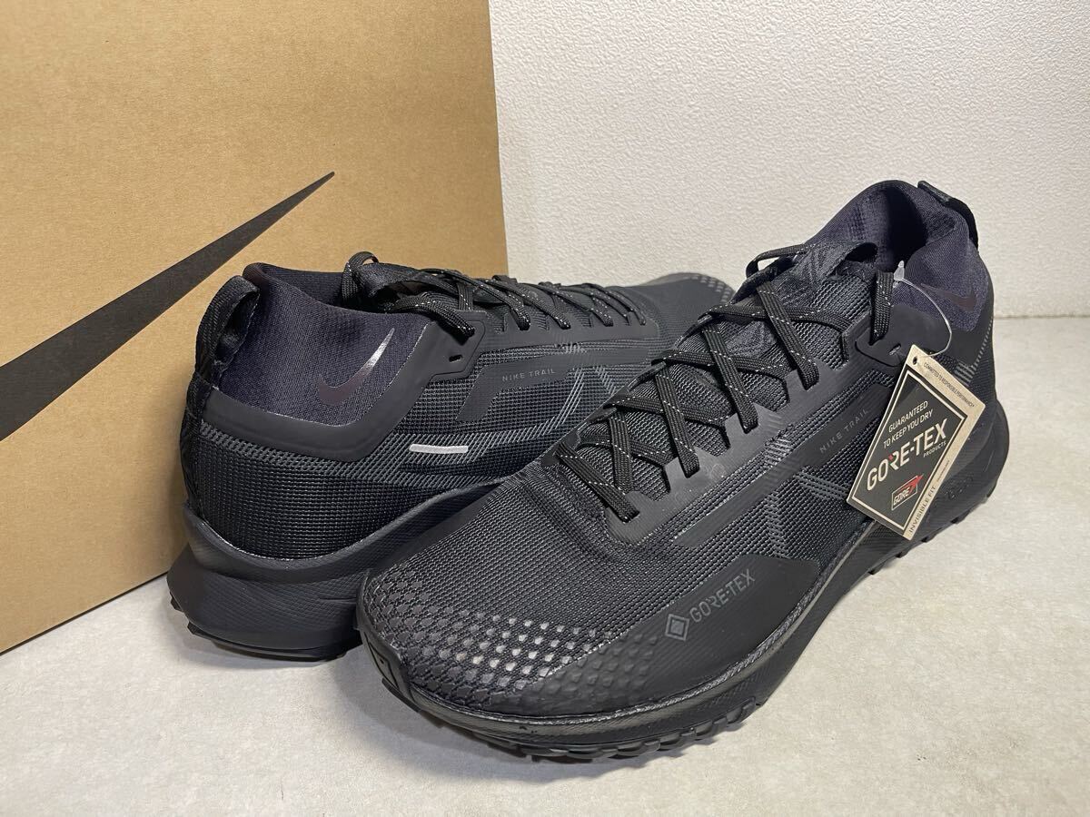 NIKE REACT PEGASUS TRAIL 4 GTX ナイキ ペガサストレイル ゴアテックス GORE-TEX トレイル BK US10 国内正規 未使用新品 HM9728-002拍卖