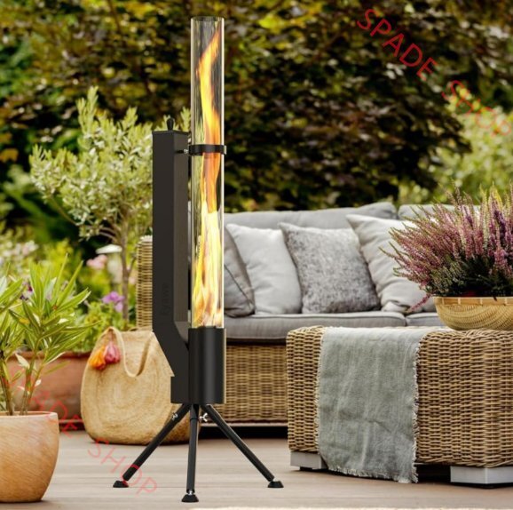 焚き火台 大型 アウトドアファイアピット ロケットストーブ屋外用ペレットファイヤーピット 無煙木質ペレット燃焼炎ファイヤーディスク屋外拍卖