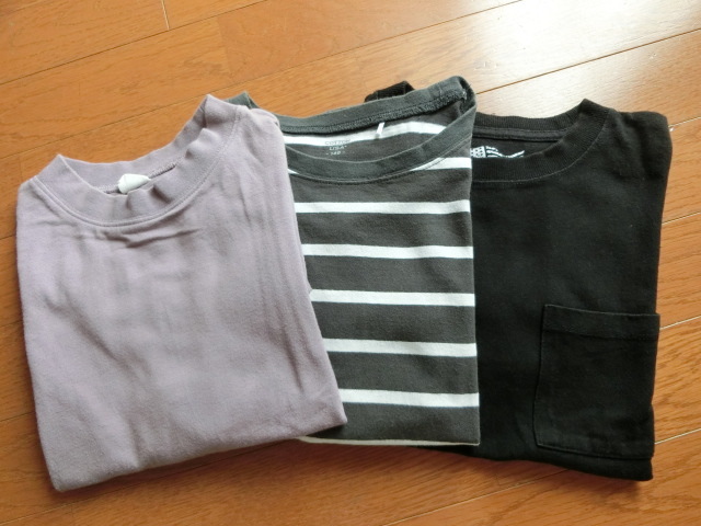 男児140㎝長袖Tシャツカットソー◆3枚セット◆GU拍卖