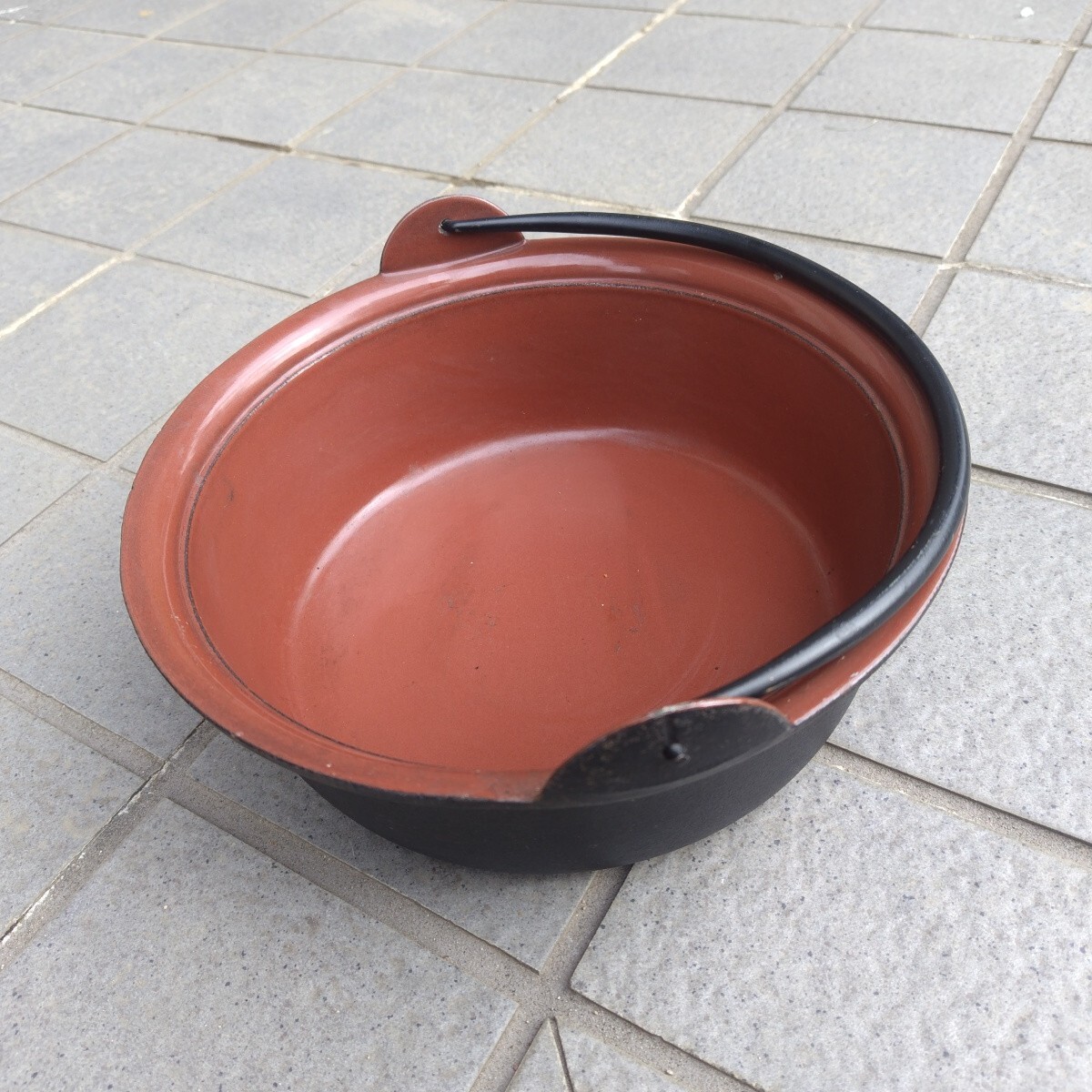 鉄鍋 南部池永 郷土鍋 22 南部鉄器 鉄器 (中古)拍卖