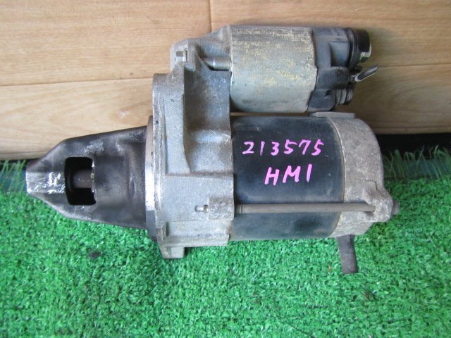 ホンダ バモス HM1 ■セルモーター/スターターモーター【ミツバ】 ★213575拍卖