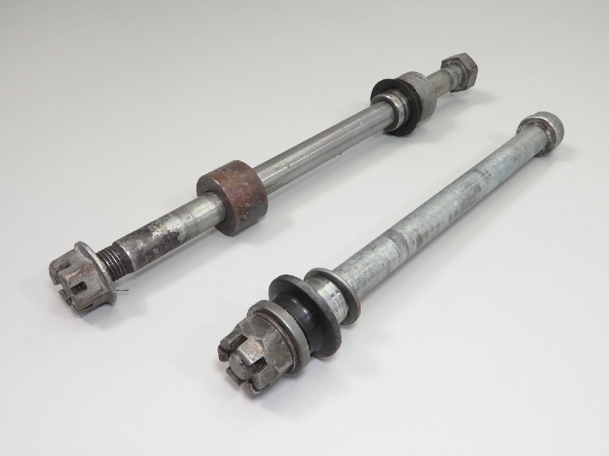 ◆セロー225/1KH 純正 フロント&リア/前後 アクスルシャフト カラー 検 ノーマル カスタム 1 3RW 4JG DG08J TW225 TW200拍卖