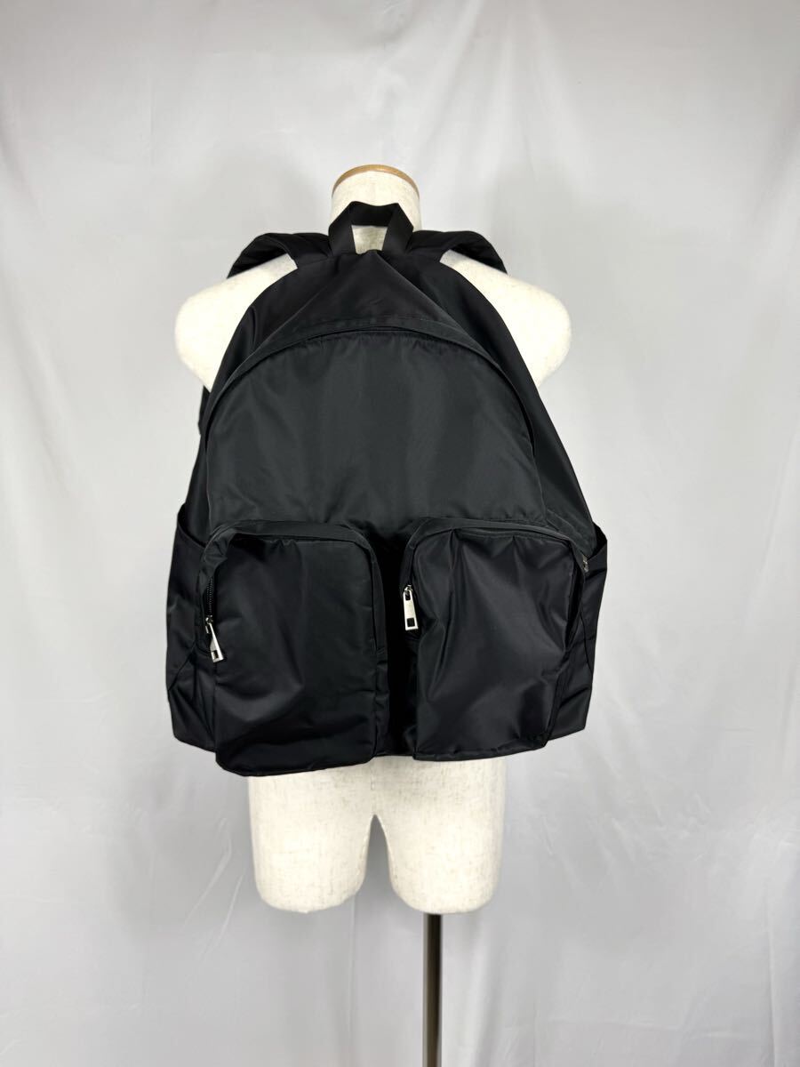 BEAMS購入【別注】PACKINGメタルシルバージップ 2ポケットバックパック拍卖