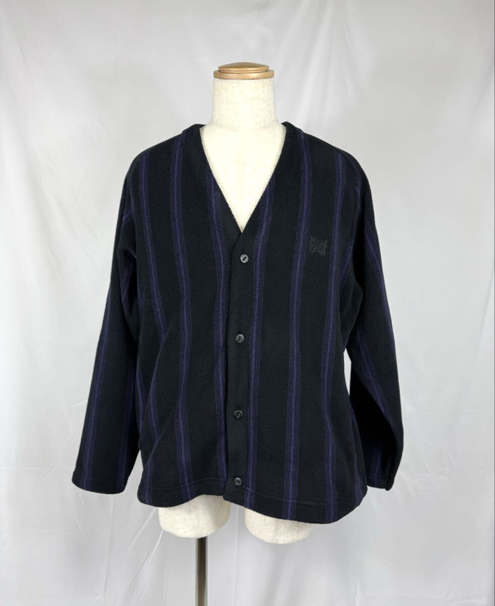 UNIQLO and NEEDLES フリースオーバーサイズカーディガンBK L拍卖