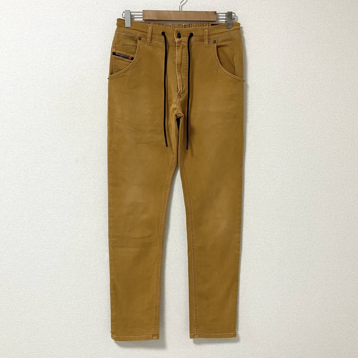 DIESEL Jogg Jeans KROOLEY-E-NE ジョグジーンズ スリム ベージュ メンズ W30 ディーゼル スキニー 25110007拍卖