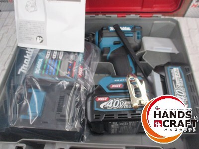 マキタ makita TP003GRAX インパクトドライバ 未使用品 バッテリ40V2.0Ah二個/充電器 【ハンズクラフト宜野湾店】拍卖