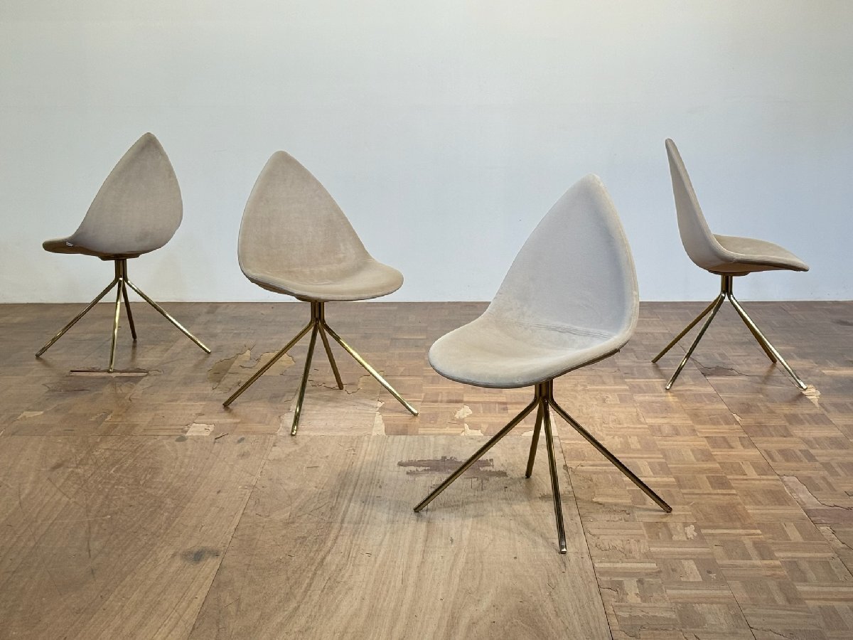 -ts01246/|BoConcept レッドドットデザイン賞名作 Karim Rashid Ottawa/オッタワ ダイニングチェア×4|ボーコンセプト アルフレックス拍卖