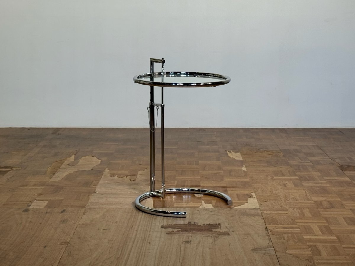 -fw22|ClassiCon MoMAコレクション名作 EILEEN GRAY Adjustable Table E1027/アジャスタブルサイドテーブル|クラシコン カッシーナ ノル拍卖