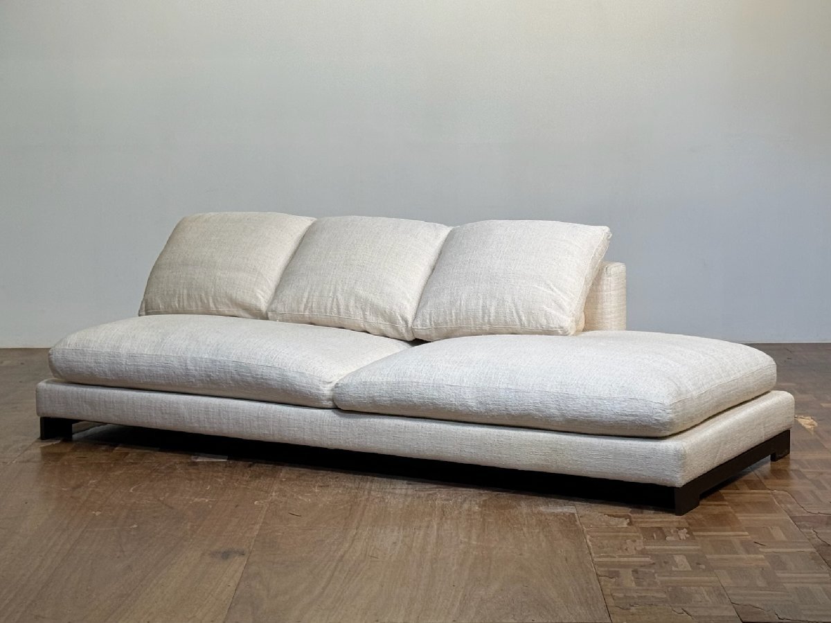 -ts0210|Molteni&C 名作 Hannes Wettstein REVERSI/リバーシ トリプルアームリビングシェーズロングソファ|モルテーニ カッシーナ B&B拍卖