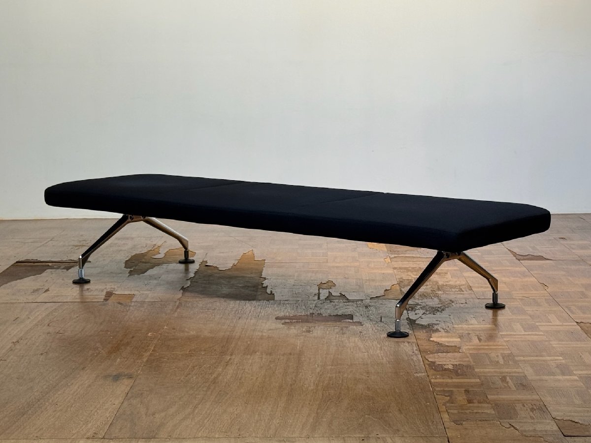 -ts0222|Vitra. 名作 Antonio Citterio AREA 1990sヴィンテージ ミッドセンリュリーダブルベンチソファ|ヴィトラ Cassina カッシーナ拍卖