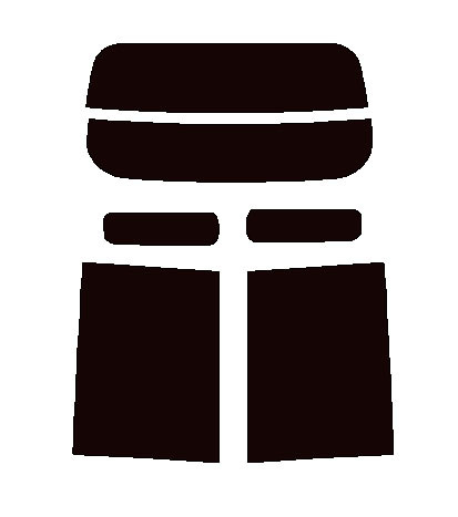 ハイパーブラック 1% タントエグゼ L455S・465S カット済みカーフィルム拍卖