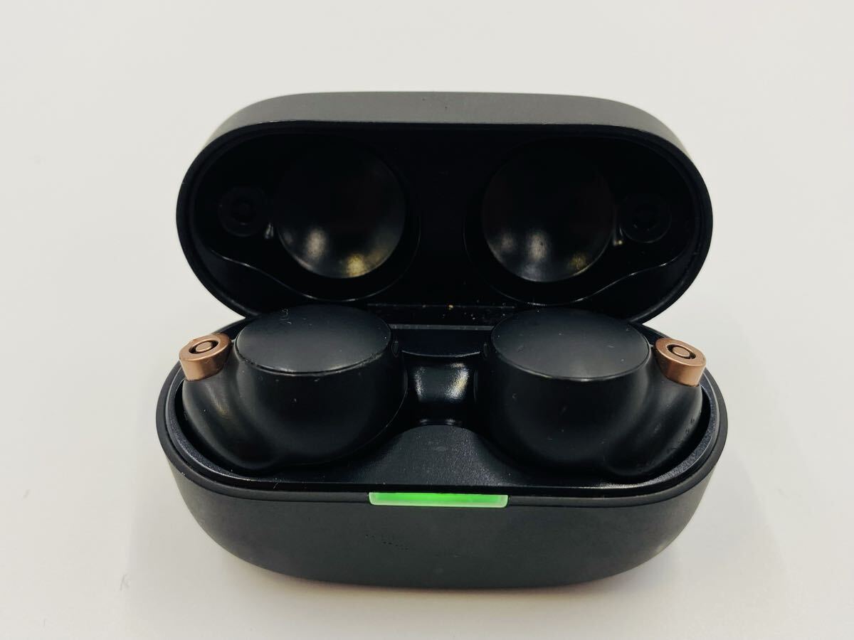 ■ SONY ソニー ワイヤレスノイズキャンセリングステレオヘッドセット WF-1000XM4 ブラック 通電確認済み拍卖