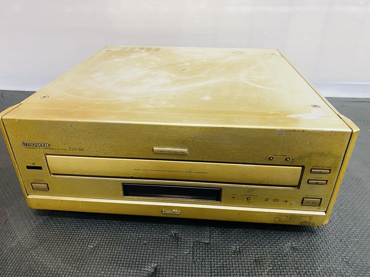 ◇ PIONEER パイオニア CLD-959 LD/CDプレーヤー レーザーディスクプレーヤー オーディオ機器 通電確認済み ジャンク品拍卖