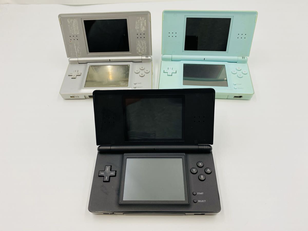 ◯ ニンテンドー Nintendo DS Lite USG-001 3台まとめ売り タッチペンあり 本体のみ 動作未確認拍卖