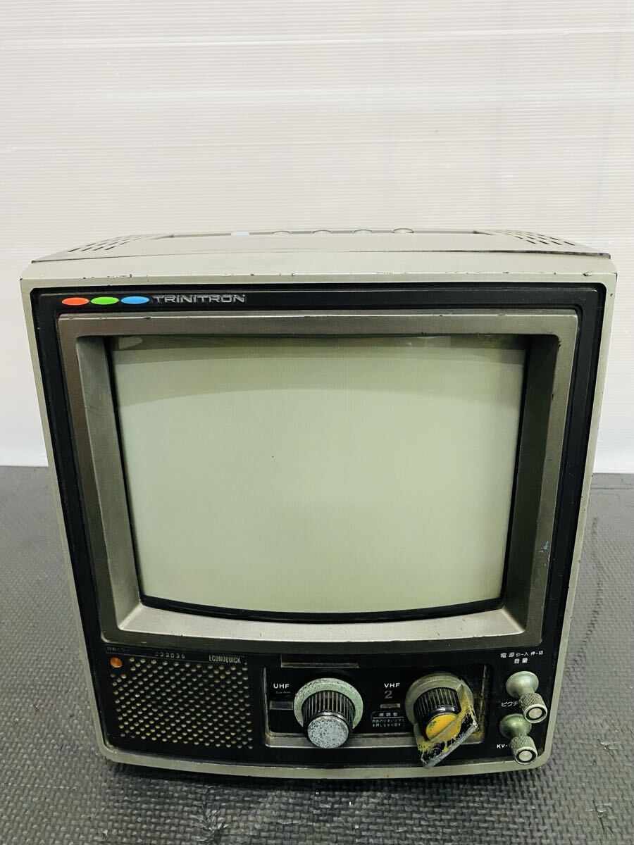 ◆ SONY ソニー TRINITRON トリニトロンカラーテレビ KV-1020A ブラウン管 昭和レトロ ジャンク品拍卖