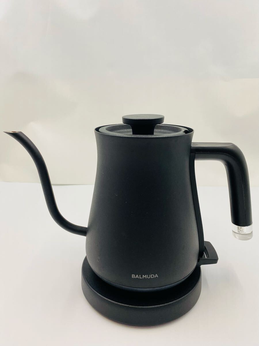 ◯ BALMUDA バルミューダ 電気ケトル(0.6L) The Pot ザ・ポット K02A-BK ブラック 通電確認済み拍卖