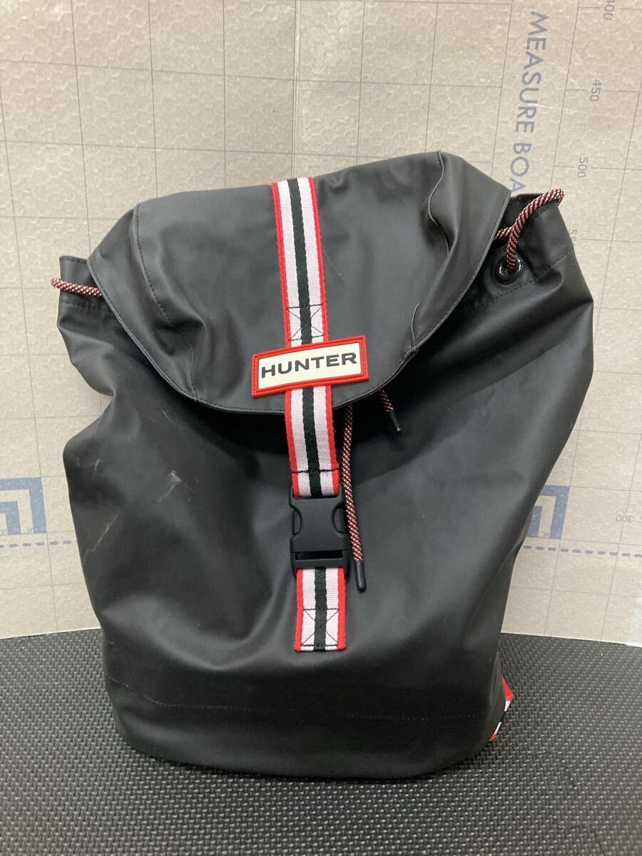 ■ HUNTER ハンター バックパック リュックサック リュック ナイロン ブラック色 RN 126623/CA 57002 ファッション小物 アクセサリー 拍卖