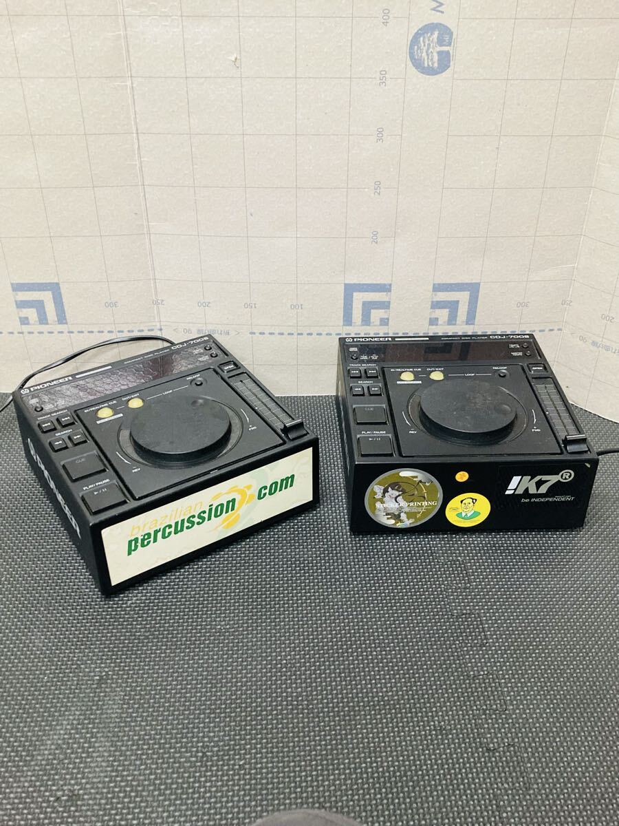 ◆ まとめ商品 PIONEER Pioneer パイオニア CDJ-700S コンパクトディスクプレーヤー DJ機器 ターンテーブル 通電のみ確認済 ジャンク品拍卖