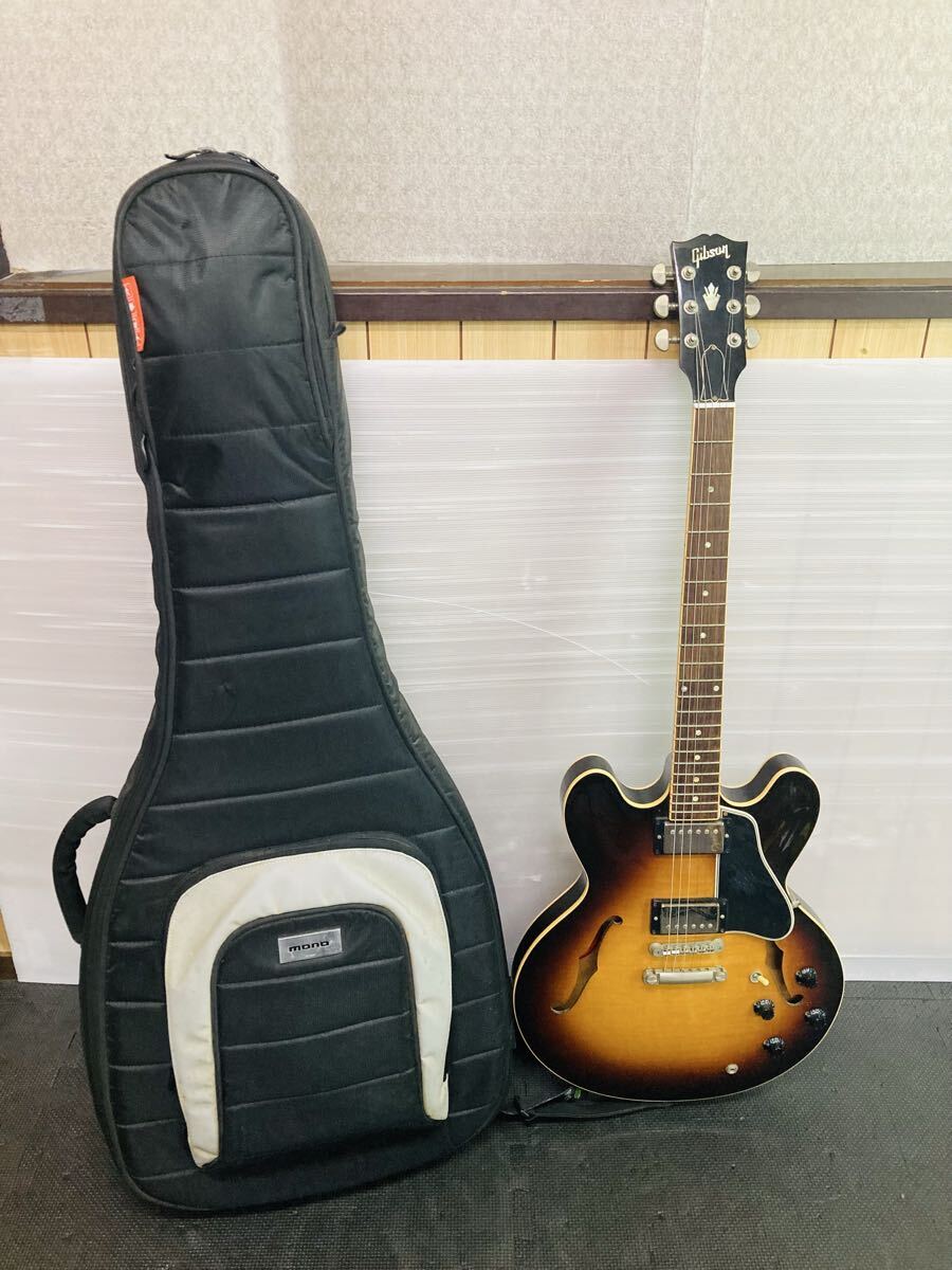 ◇ Gibson ES-335 GUARANTEED ギブソン エレキギター エレクトリックギター 弦楽器 楽器 ギター 6弦中1本切れ有 ソフトケース付 拍卖