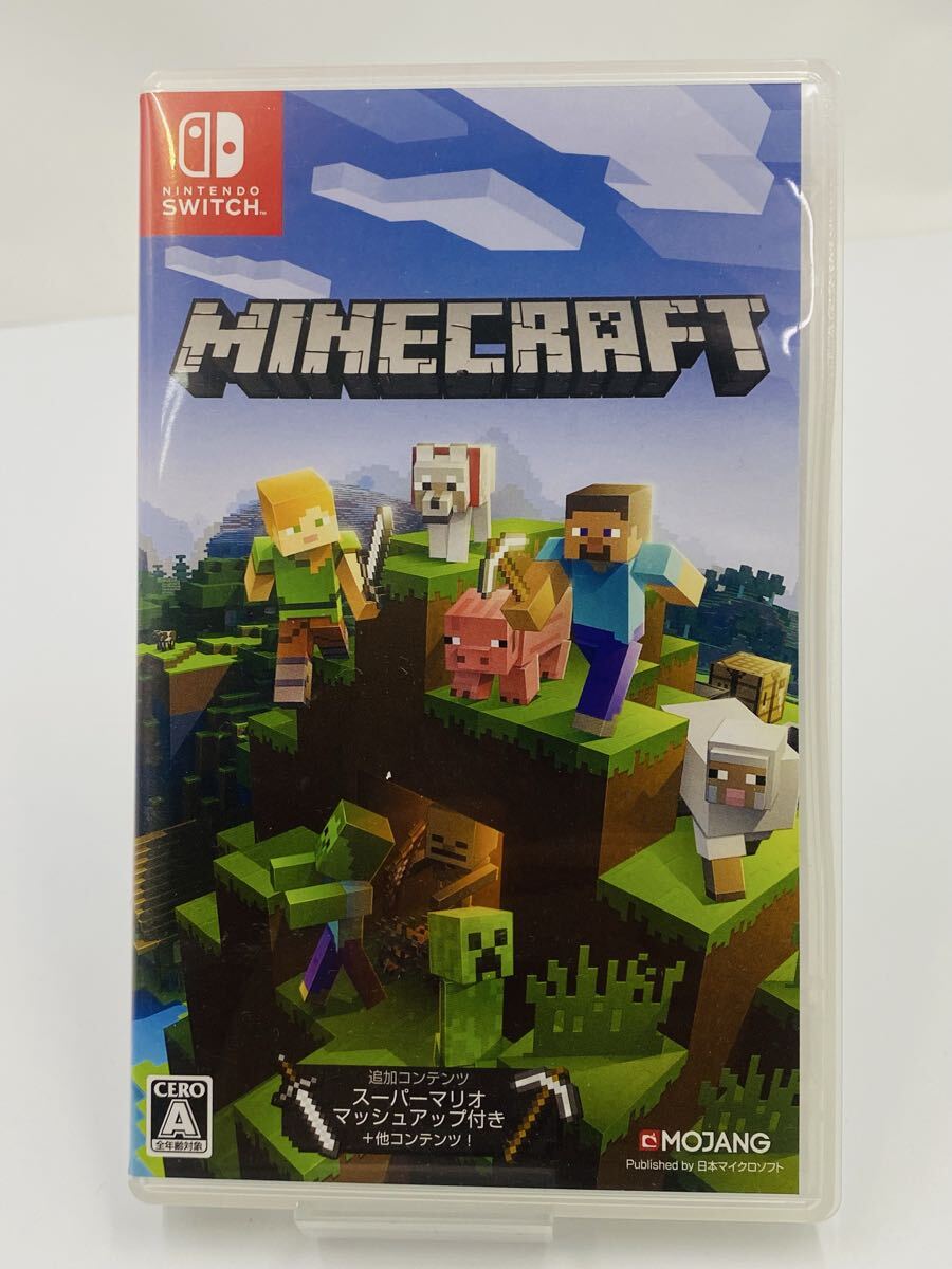 ◯ 任天堂 Nintendo Switch ニンテンドー スイッチソフト Minecraft マインクラフト ケース付き拍卖
