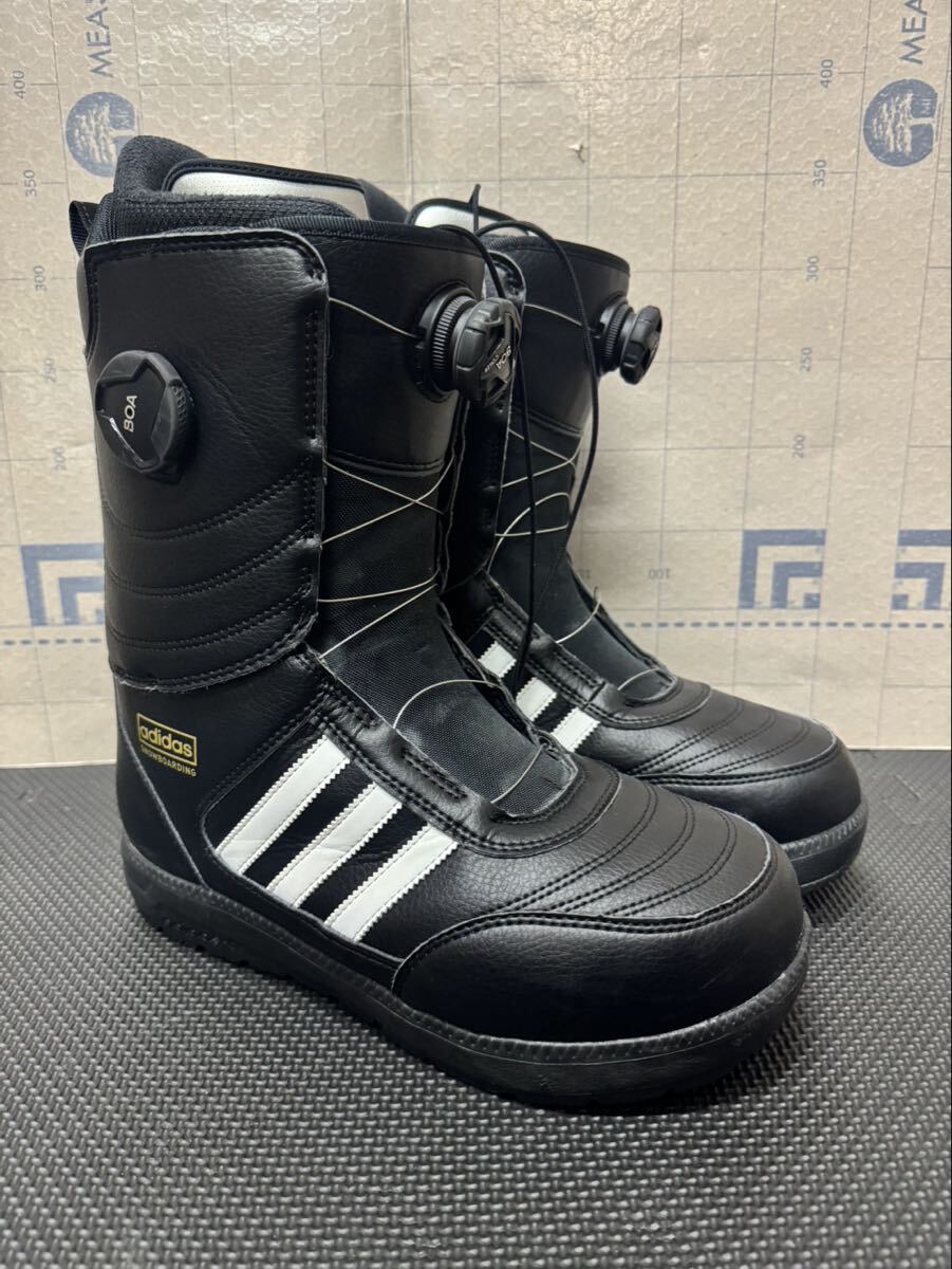 ◆ adidas SNOWBOARDING アディダス スノーボードブーツ スノーボード用品 アウトドア用品 ブラック色 サイズ28.5cm 拍卖