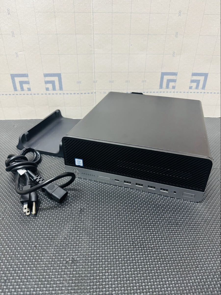 ◆ hp PRODESK HP ProDesk 600 G3 SFF デスクトップ プロデスク 周辺機器 通電のみ確認済 電源コード有 スタンド有 ②拍卖