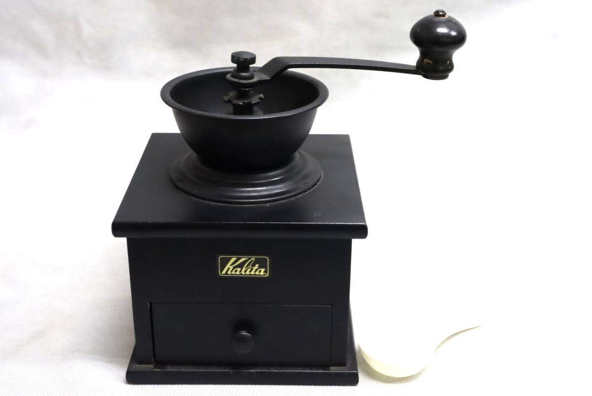 ★Kalita カリタ コーヒーミル 手動式 ハンドル式 コーヒー豆 カフェ コーヒーメーカー ドリッパー アンティーク 雑貨 昭和レトロ拍卖