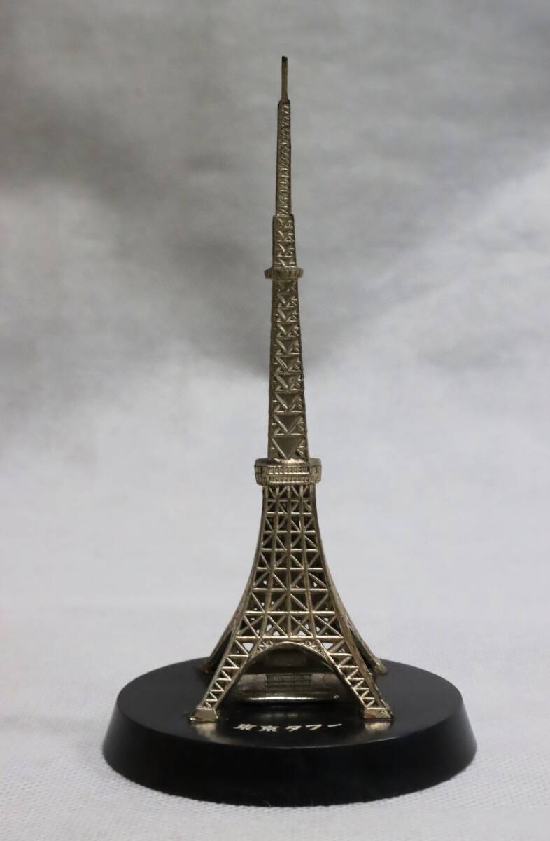 ★当時物 精巧 東京タワー オブジェ 置物 模型 通天閣 エッフェル塔 京都タワー アンティーク 雑貨 昭和レトロ拍卖