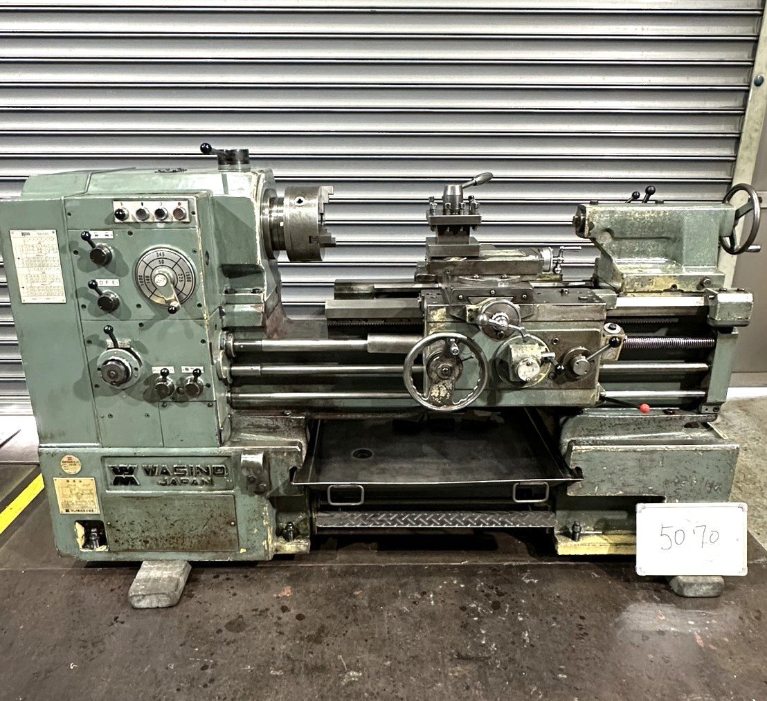 《5070》ワシノ 6尺旋盤 LEG-19K 汎用旋盤 機械加工拍卖