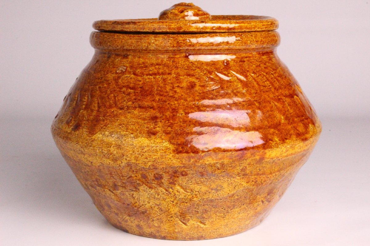 「狸庵RS」 5代 中村道年 作 不識水指 「共箱・栞」/ 八事窯 京焼 楽焼 ☆本物保障☆u3re6r5h拍卖