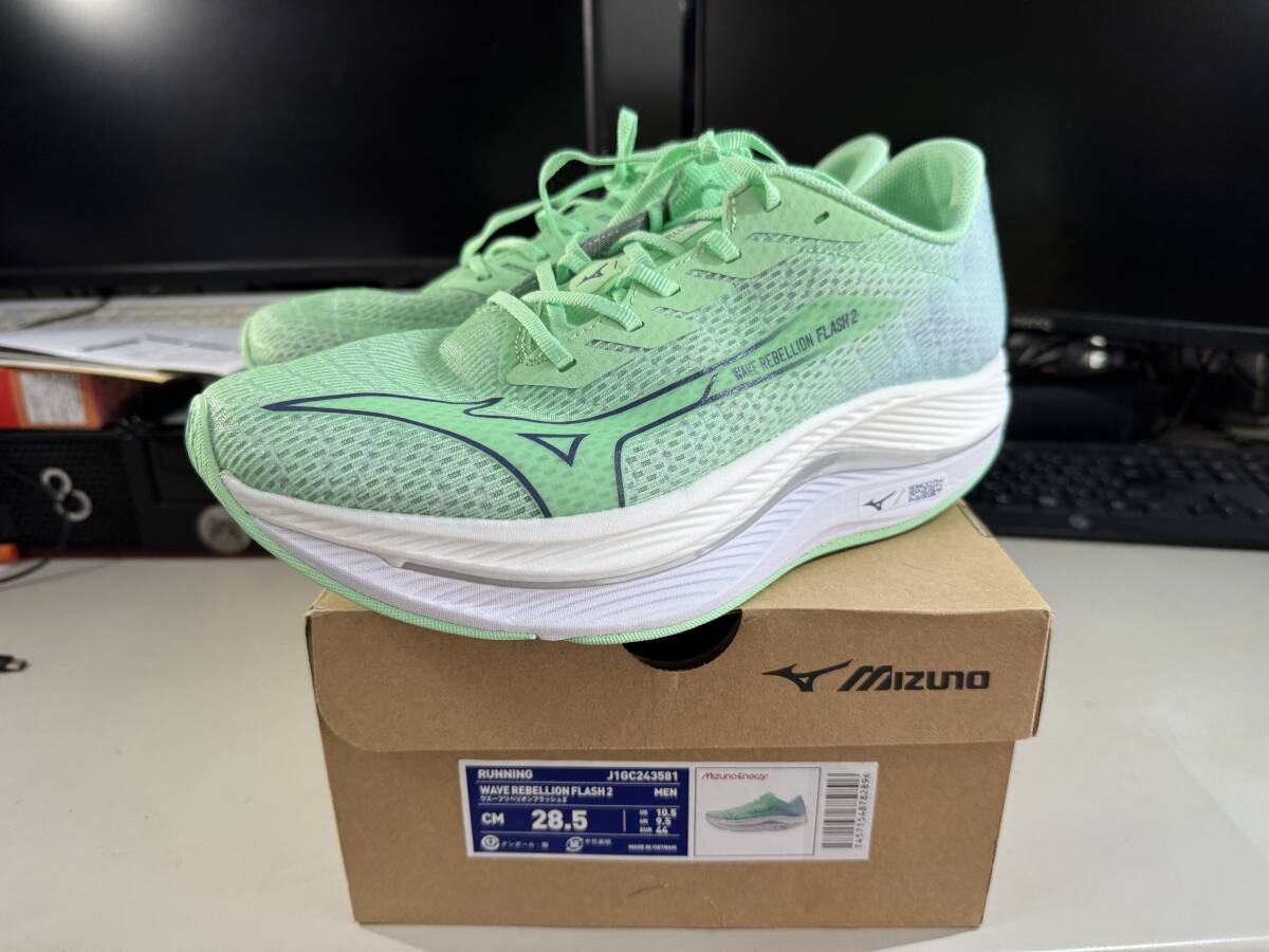 ミズノ ウエーブリベリオン フラッシュ 2 美品拍卖